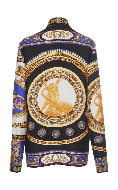 versace t shirt dames sale|versace long sleeve t shirts.